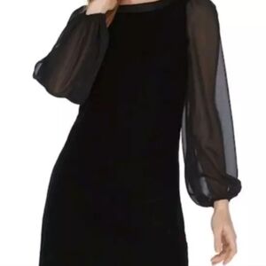 WHITE HOUSE BLACK MARKET VELVET DRESS